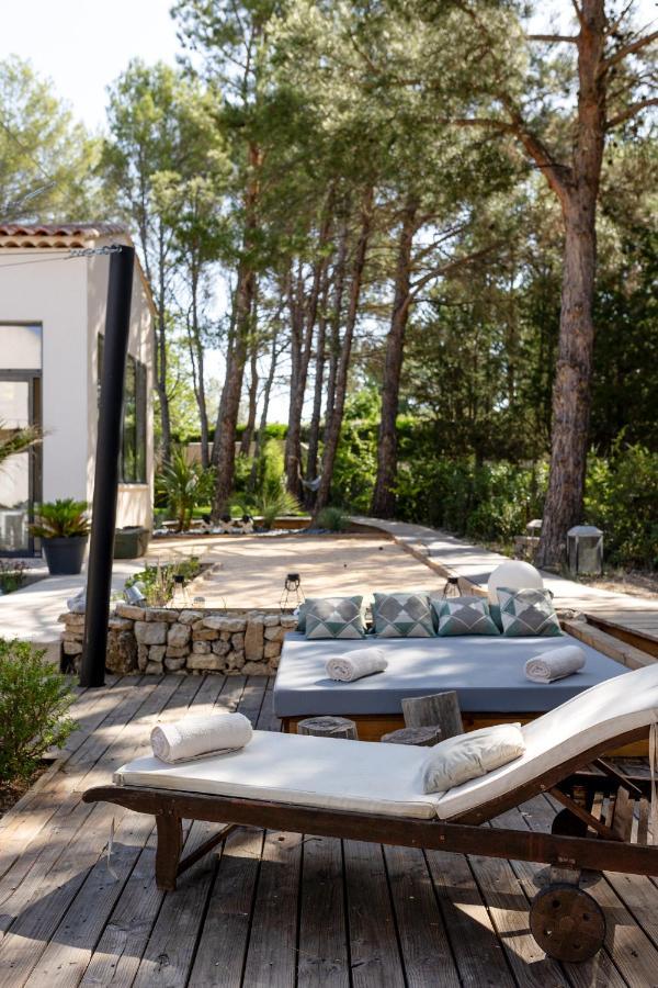 Les Lodges Taizen, Sejour Spa- Sans Enfants Saint-Cannat Exteriör bild